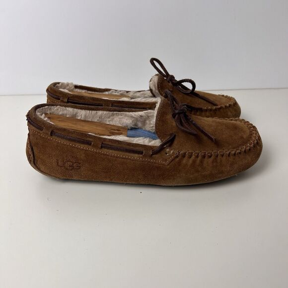 UGG US Women Dakota Moccasin Chestnut Slipper -READ Description - Picture 6 of 10